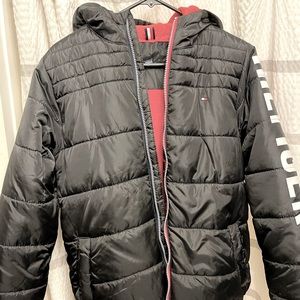 Boys winter coat -black